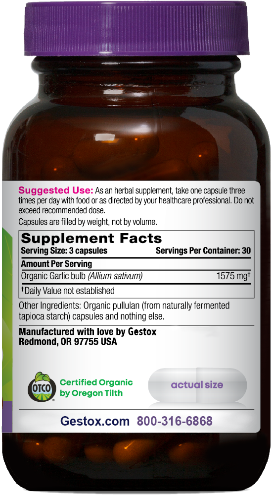 GESTOX Garlic Capsules