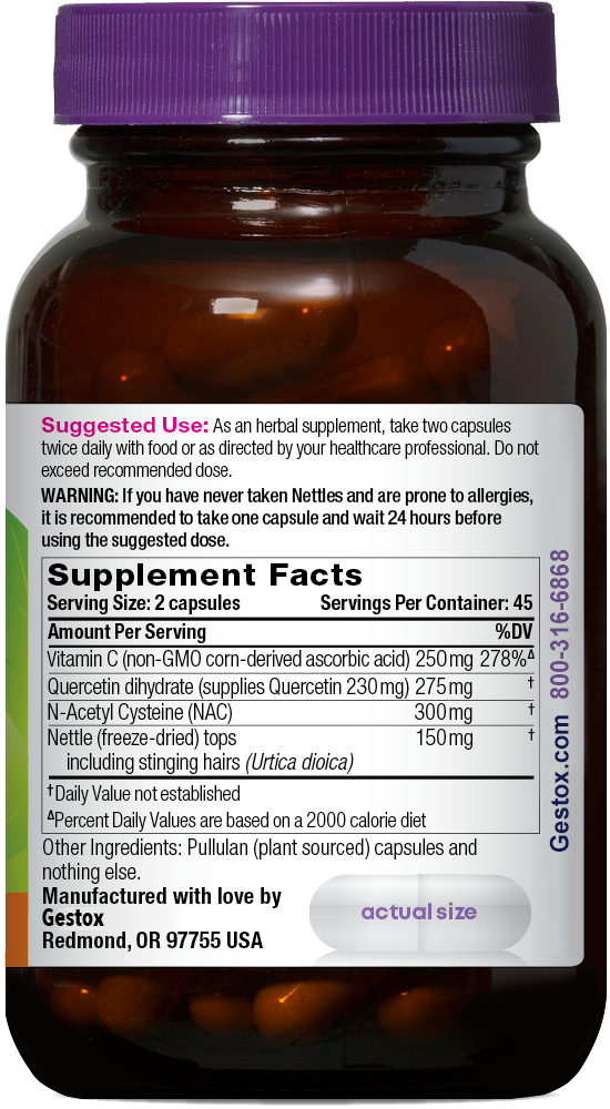 GESTOX Aller-Aid™ 90ct Capsules