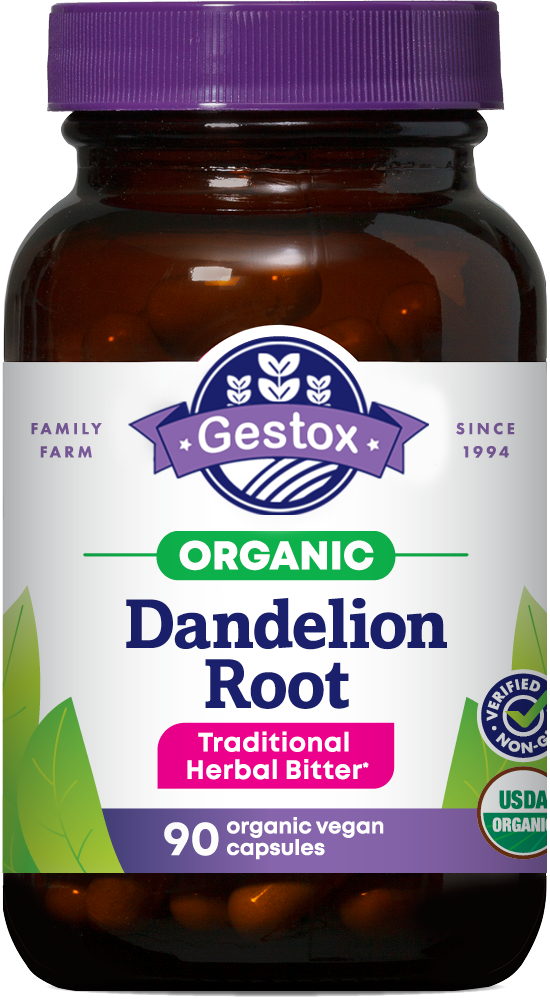 GESTOX Dandelion Root Capsules