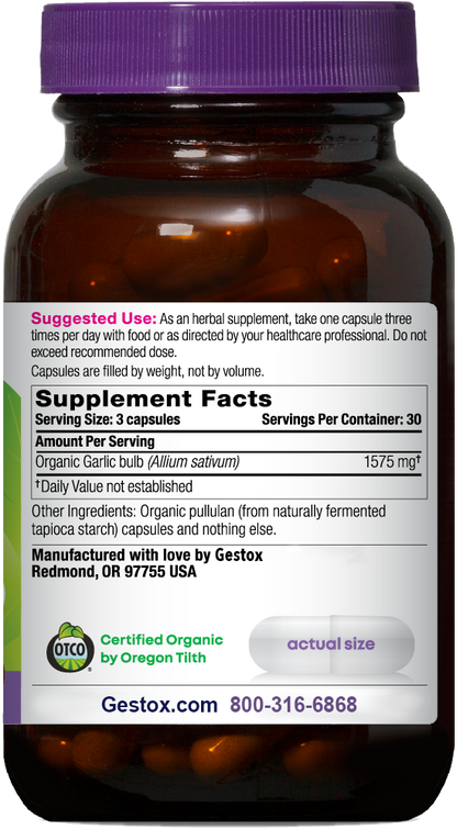 GESTOX Garlic Capsules